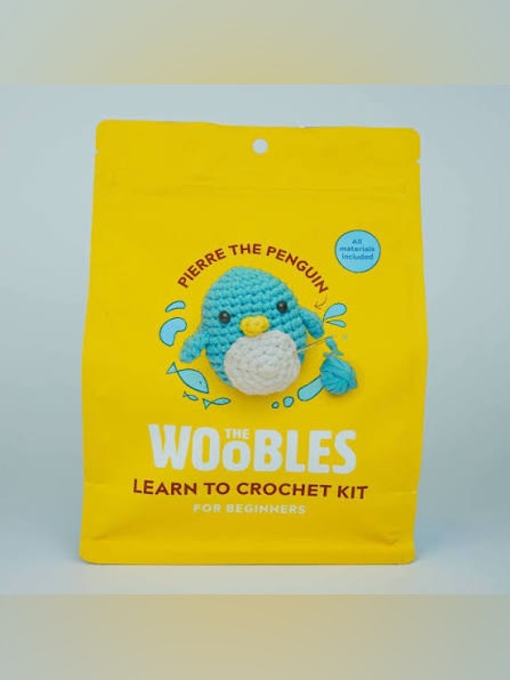 Woobles Pierre the Penguin Crochet Kit NWT